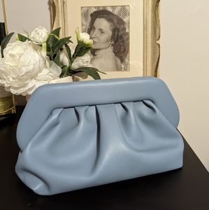 The-moire BIOS CLUTCH BAG